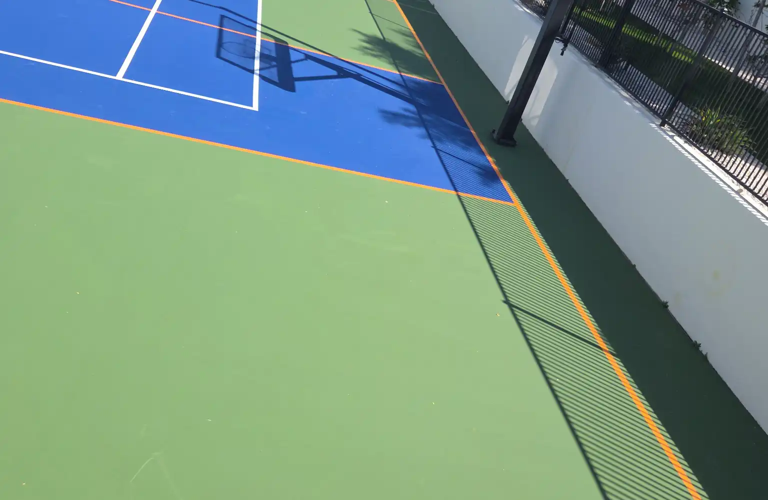 Finished court